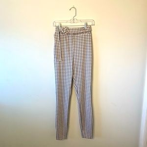 ASOS Tall Plaid Skinny Pants